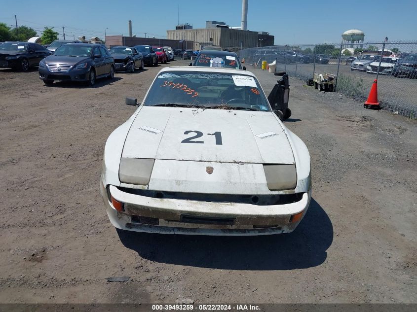 1987 Porsche 944 S VIN: WP0AA094XHN450776 Lot: 39493259