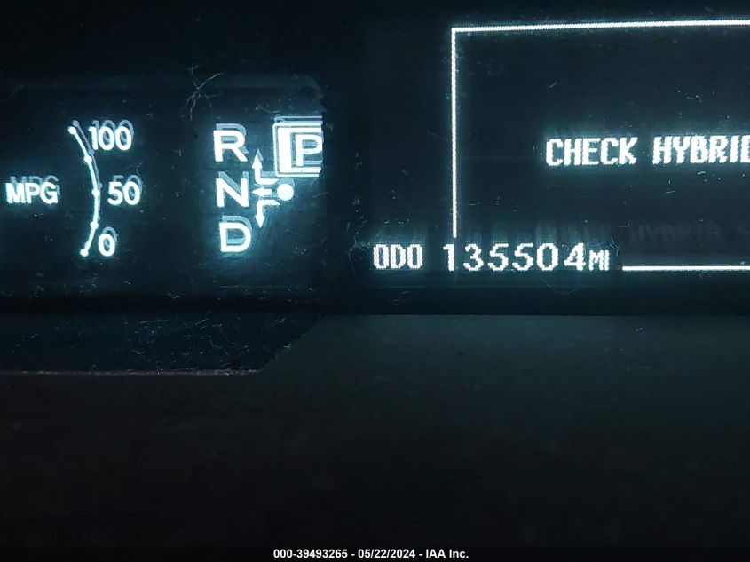 2011 Toyota Prius Three VIN: JTDKN3DU8B0263431 Lot: 39493265