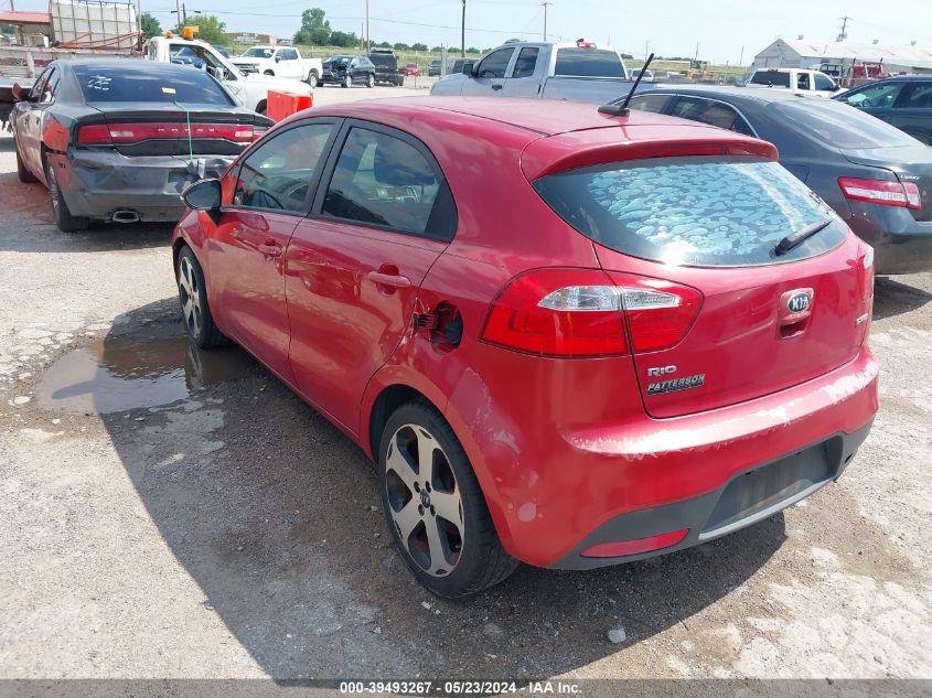 2013 Kia Rio Sx VIN: KNADN5A35D6149349 Lot: 39493267