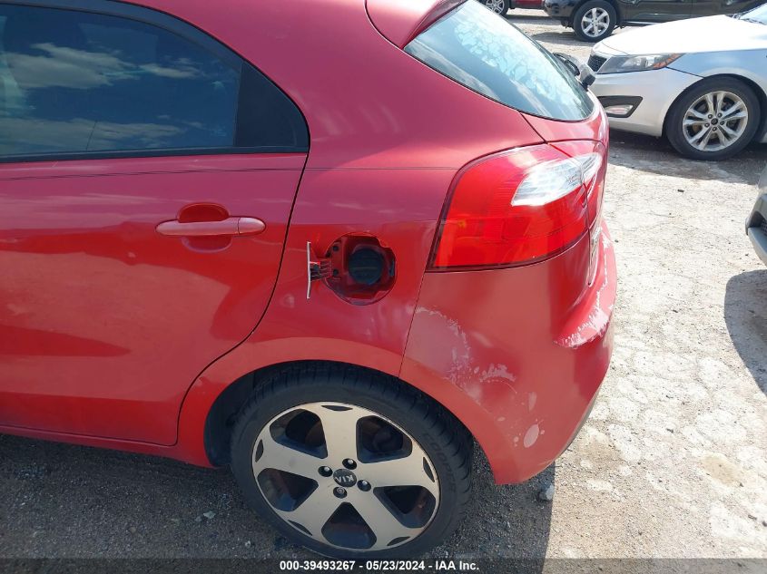 2013 Kia Rio Sx VIN: KNADN5A35D6149349 Lot: 39493267