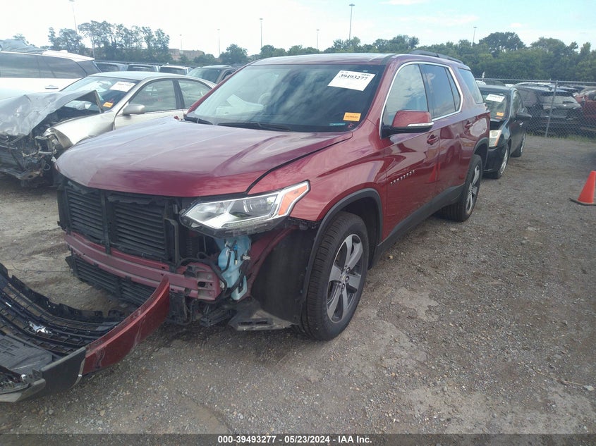 2019 CHEVROLET TRAVERSE 3LT - 1GNERHKW7KJ171635