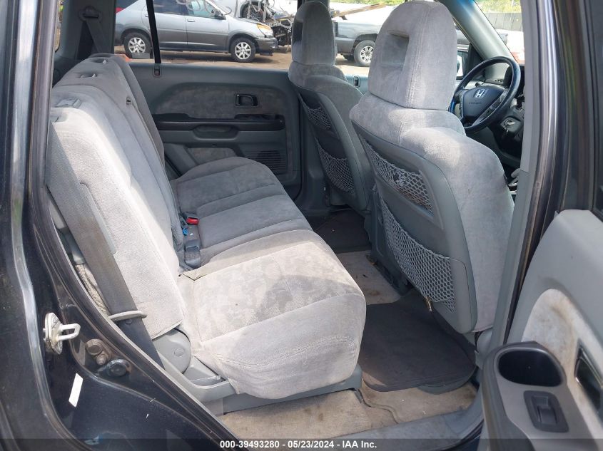 2005 Honda Pilot Ex VIN: 5FNYF18475B021788 Lot: 39493280