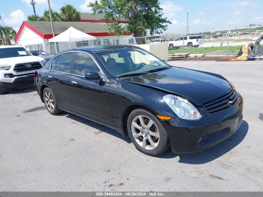 2005 Infiniti G35 VIN: JNKCV51E25M222415 Lot: 39493284