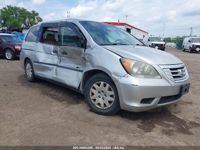 2009 Honda Odyssey Lx VIN: 5FNRL382X9B039571 Lot: 39493295