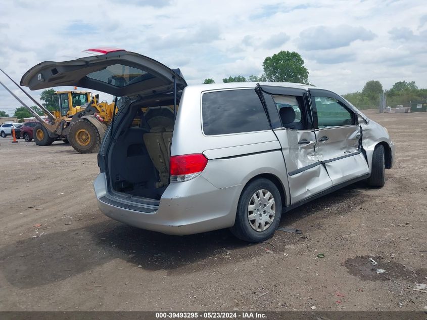 2009 Honda Odyssey Lx VIN: 5FNRL382X9B039571 Lot: 39493295