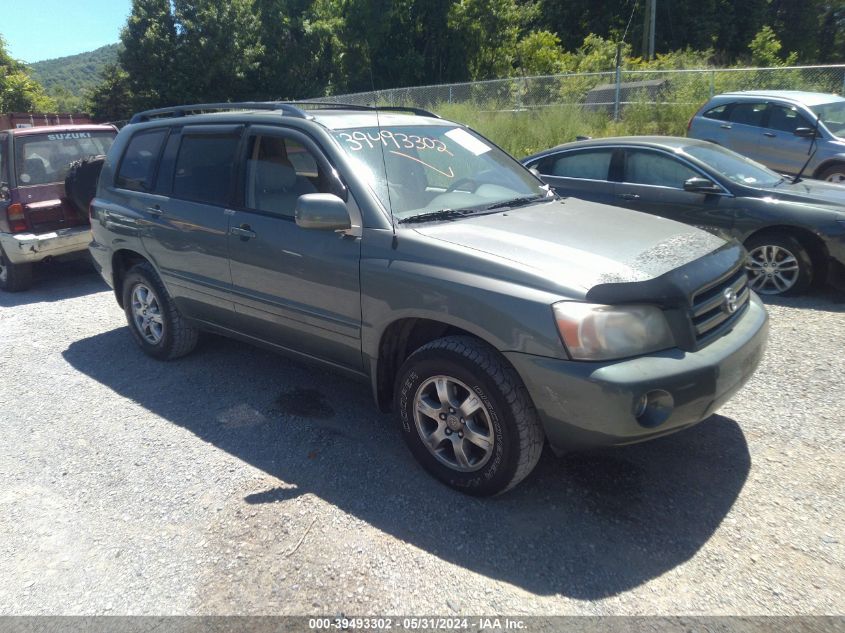 2006 Toyota Highlander Limited VIN: JTEEP21A060152370 Lot: 39493302