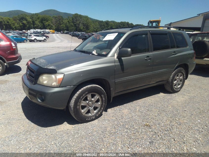 2006 Toyota Highlander Limited VIN: JTEEP21A060152370 Lot: 39493302