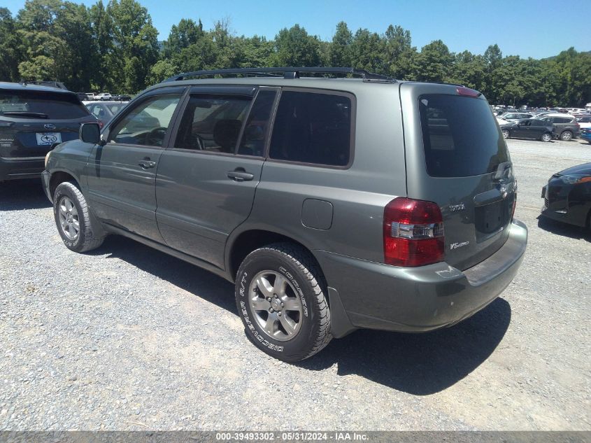 2006 Toyota Highlander Limited VIN: JTEEP21A060152370 Lot: 39493302