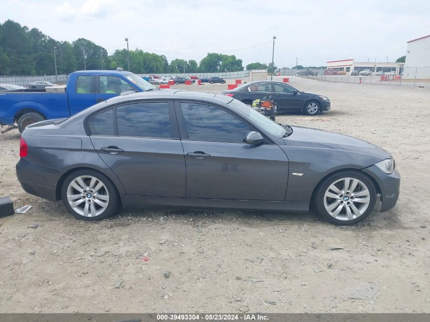 2007 BMW 328I VIN: WBAVA33547KX81144 Lot: 39493304