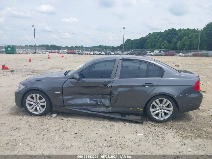 2007 BMW 328I VIN: WBAVA33547KX81144 Lot: 39493304