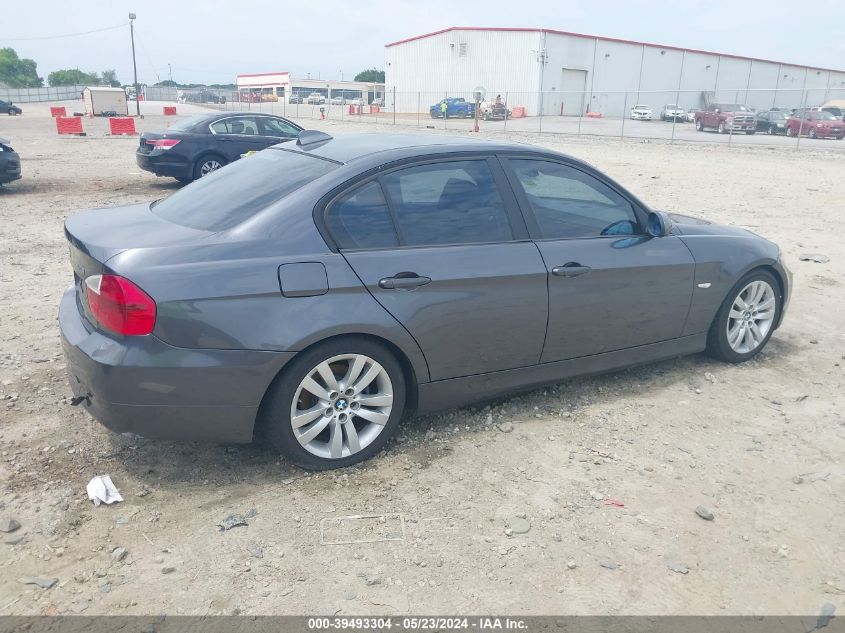 2007 BMW 328I VIN: WBAVA33547KX81144 Lot: 39493304