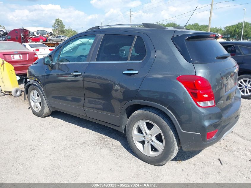 2018 Chevrolet Trax Lt VIN: KL7CJLSB1JB725250 Lot: 39493323