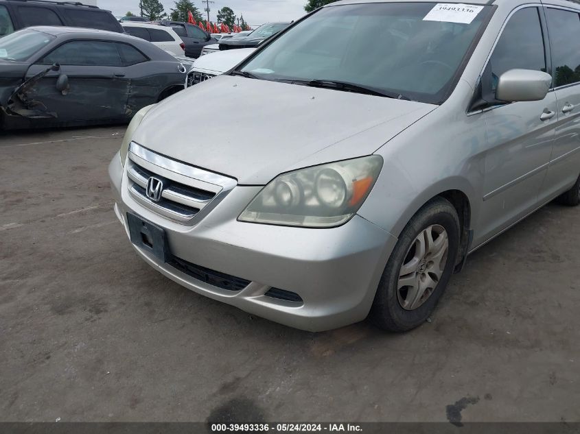 2006 Honda Odyssey Ex-L VIN: 5FNRL38786B416244 Lot: 39493336