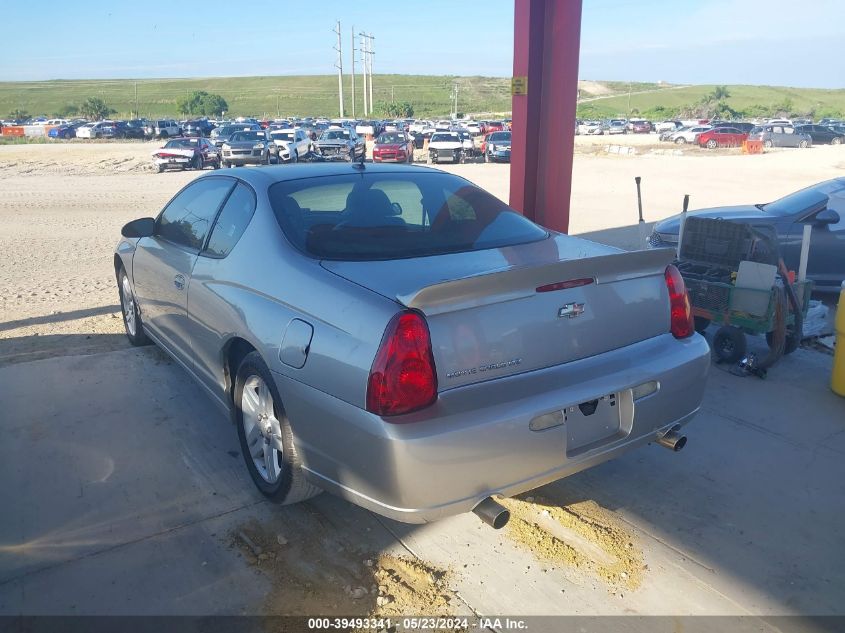 2006 Chevrolet Monte Carlo Ltz VIN: 2G1WN161169213953 Lot: 39493341