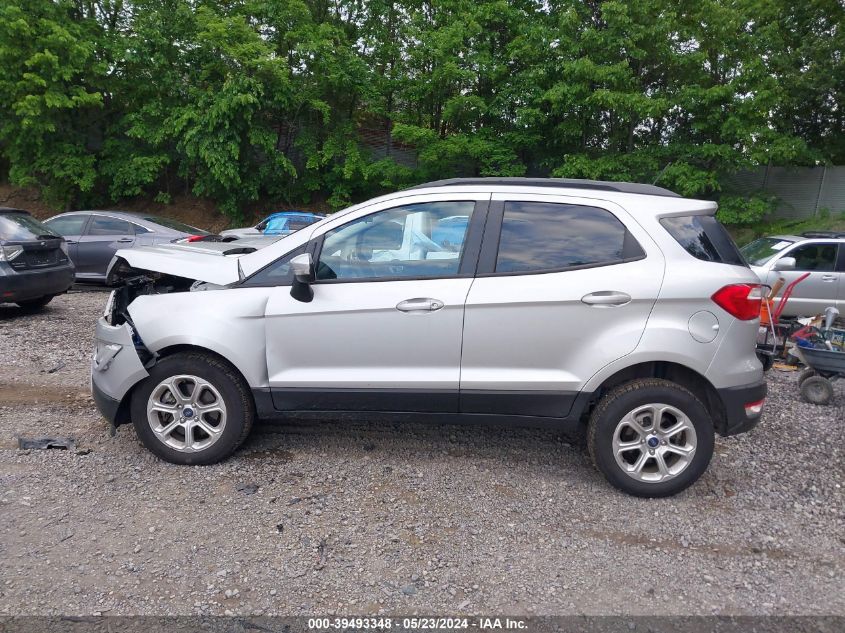 2021 Ford Ecosport Se VIN: MAJ6S3GL4MC410638 Lot: 39493348