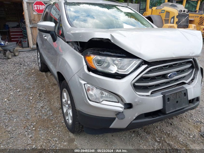 2021 Ford Ecosport Se VIN: MAJ6S3GL4MC410638 Lot: 39493348