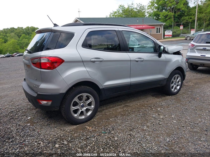VIN MAJ6S3GL4MC410638 2021 FORD ECOSPORT SE