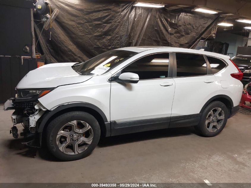 2019 Honda Cr-V Ex-L VIN: 2HKRW2H89KH672396 Lot: 39493358