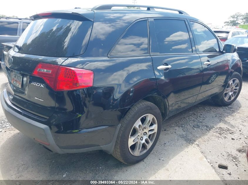 2009 Acura Mdx Technology Package VIN: 2HNYD28479H502419 Lot: 39493364