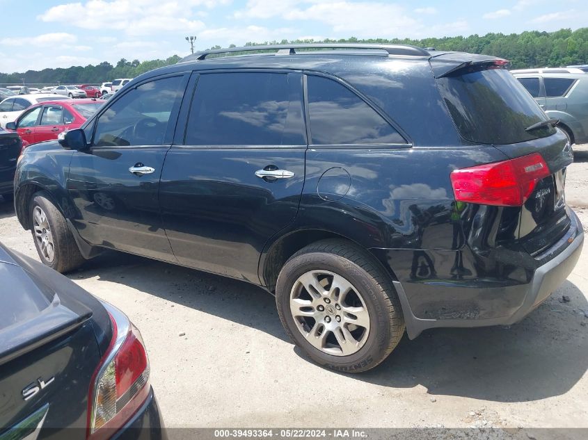 2009 Acura Mdx Technology Package VIN: 2HNYD28479H502419 Lot: 39493364