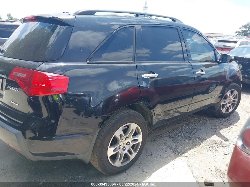 2009 Acura Mdx Technology Package VIN: 2HNYD28479H502419 Lot: 39493364