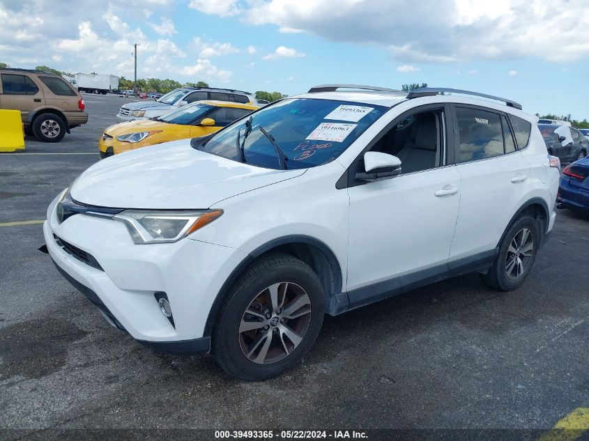 VIN 2T3WFREVXJW410318 2018 Toyota RAV4, Xle no.2