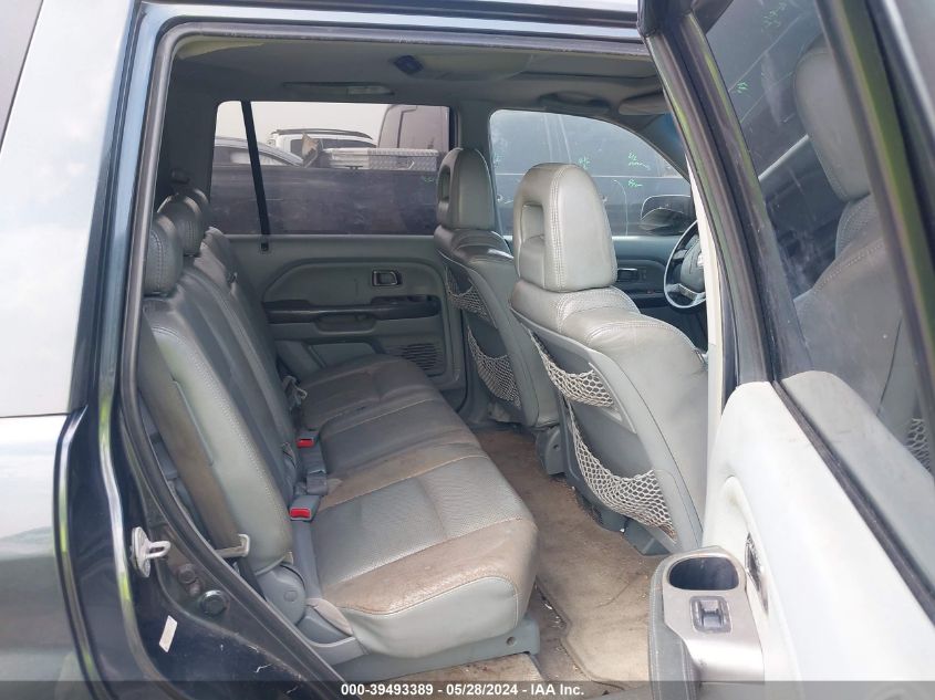 2005 Honda Pilot Exl VIN: 5FNYF18675B000943 Lot: 39493389