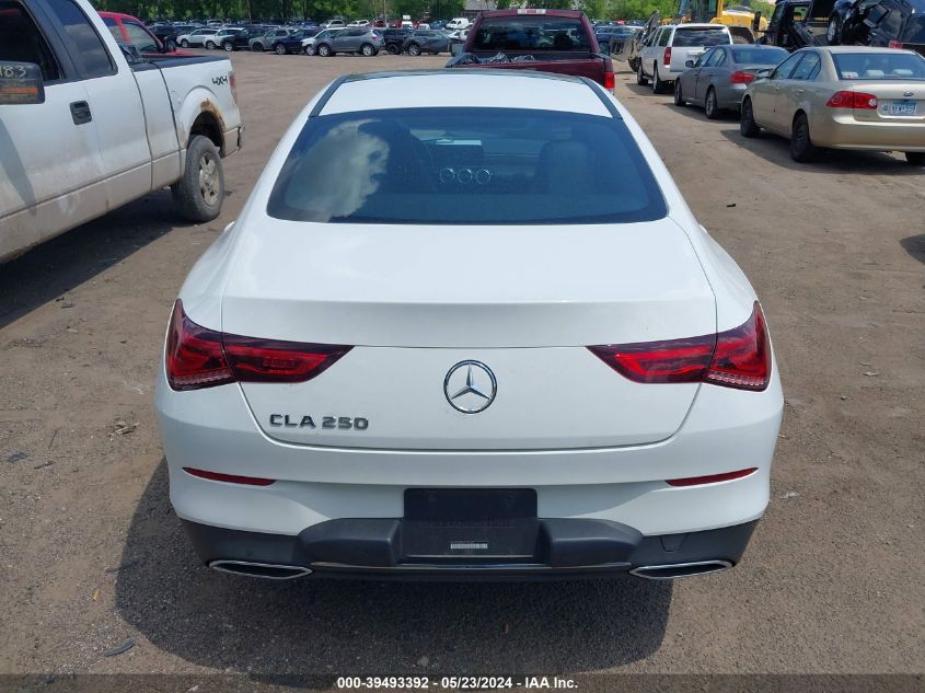 W1K5J4GB4LN118731 2020 Mercedes-Benz Cla 250