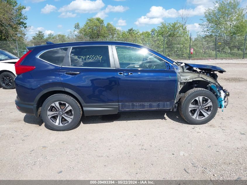 2017 Honda Cr-V Lx VIN: 5J6RW6H31HL006322 Lot: 39493394