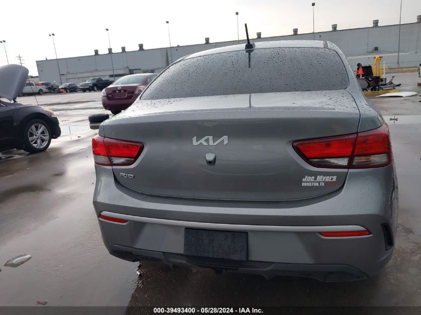 2023 Kia Rio S VIN: 3KPA24AD8PE617543 Lot: 39493400