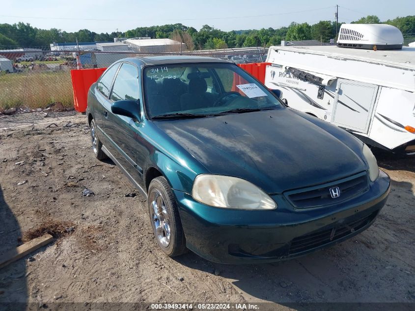 1999 Honda Civic Ex VIN: 1HGEJ8142XL052954 Lot: 39493414