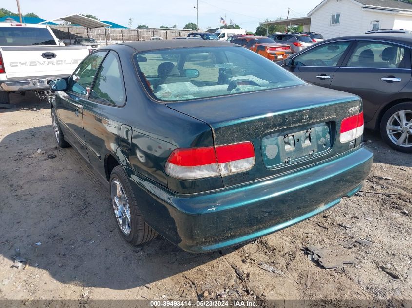 1999 Honda Civic Ex VIN: 1HGEJ8142XL052954 Lot: 39493414