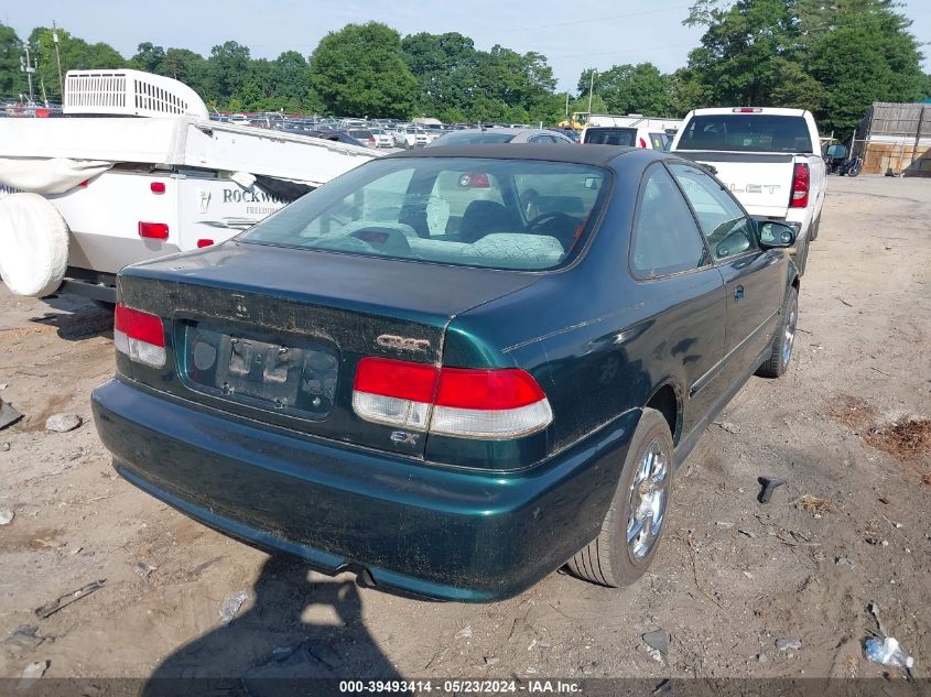 1999 Honda Civic Ex VIN: 1HGEJ8142XL052954 Lot: 39493414