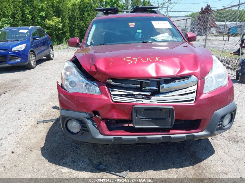 2014 Subaru Outback 2.5I Premium VIN: 4S4BRBDC5E3318471 Lot: 39493420