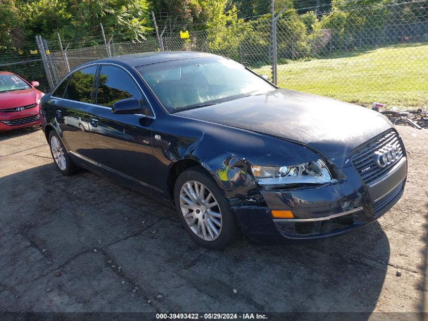 2006 Audi A6 3.2 VIN: WAUDG74F16N064058 Lot: 39493422