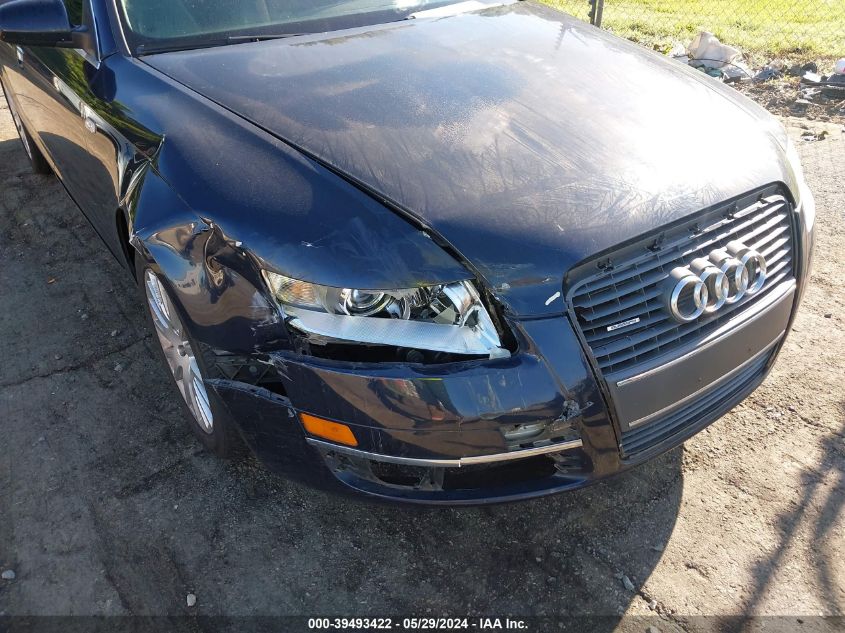 2006 Audi A6 3.2 VIN: WAUDG74F16N064058 Lot: 39493422