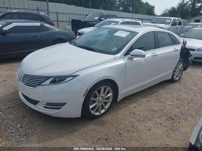 2013 Lincoln Mkz VIN: 3LN6L2GK9DR815514 Lot: 39493424