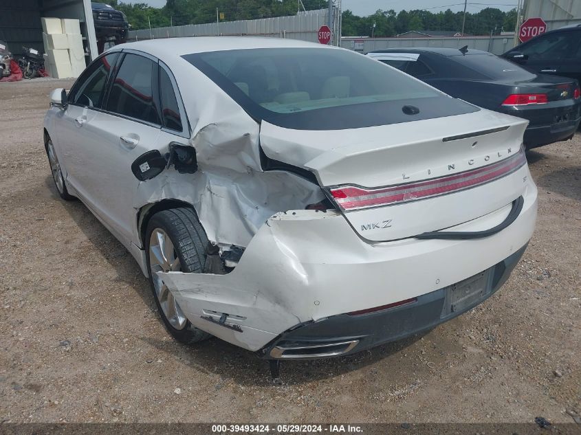 2013 Lincoln Mkz VIN: 3LN6L2GK9DR815514 Lot: 39493424