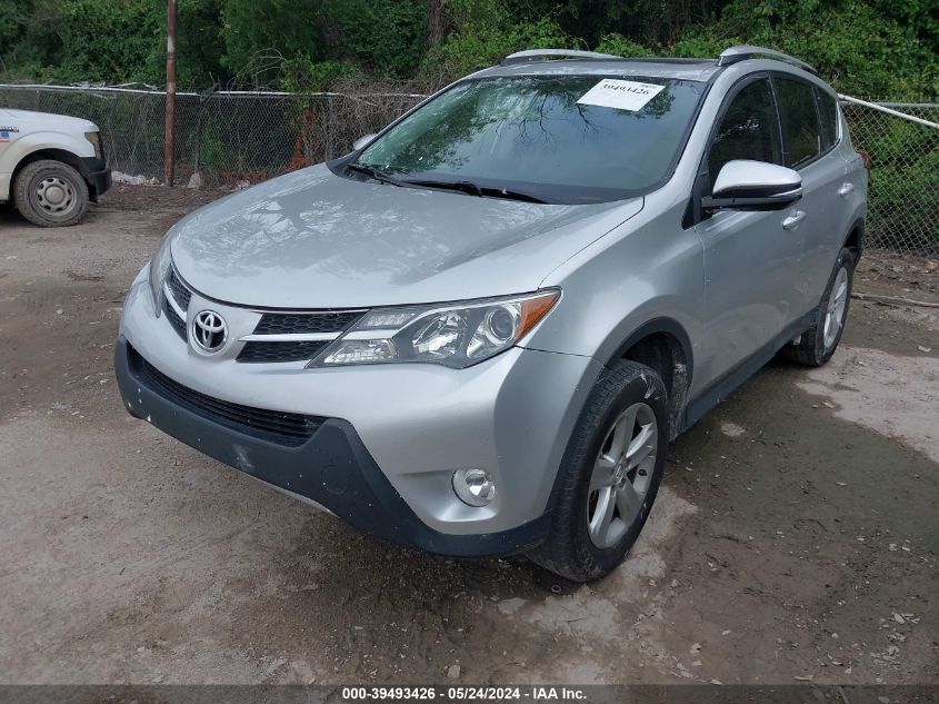 2013 Toyota Rav4 Xle VIN: 2T3WFREV8DW017258 Lot: 39493426