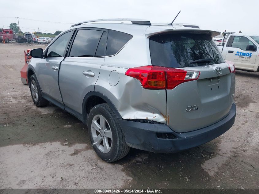 2013 Toyota Rav4 Xle VIN: 2T3WFREV8DW017258 Lot: 39493426