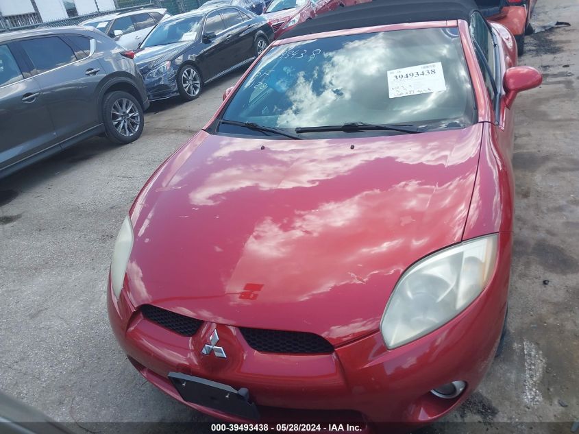 2008 Mitsubishi Eclipse Spyder Gt VIN: 4A3AL35T68E016716 Lot: 39493438