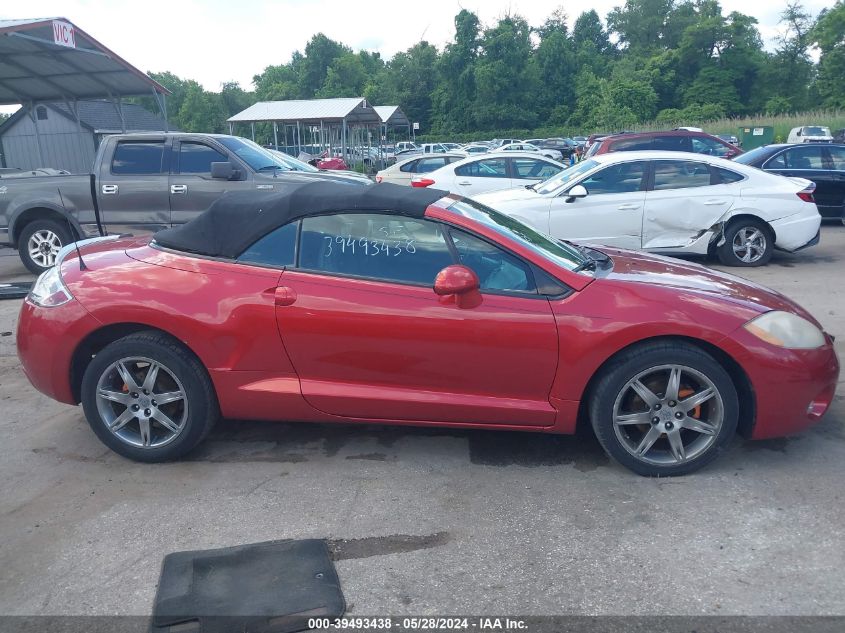 2008 Mitsubishi Eclipse Spyder Gt VIN: 4A3AL35T68E016716 Lot: 39493438