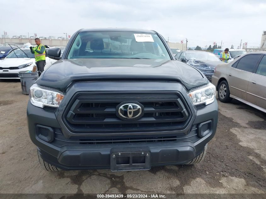 2022 Toyota Tacoma Sr VIN: 3TYRX5GN9NT050535 Lot: 39493439