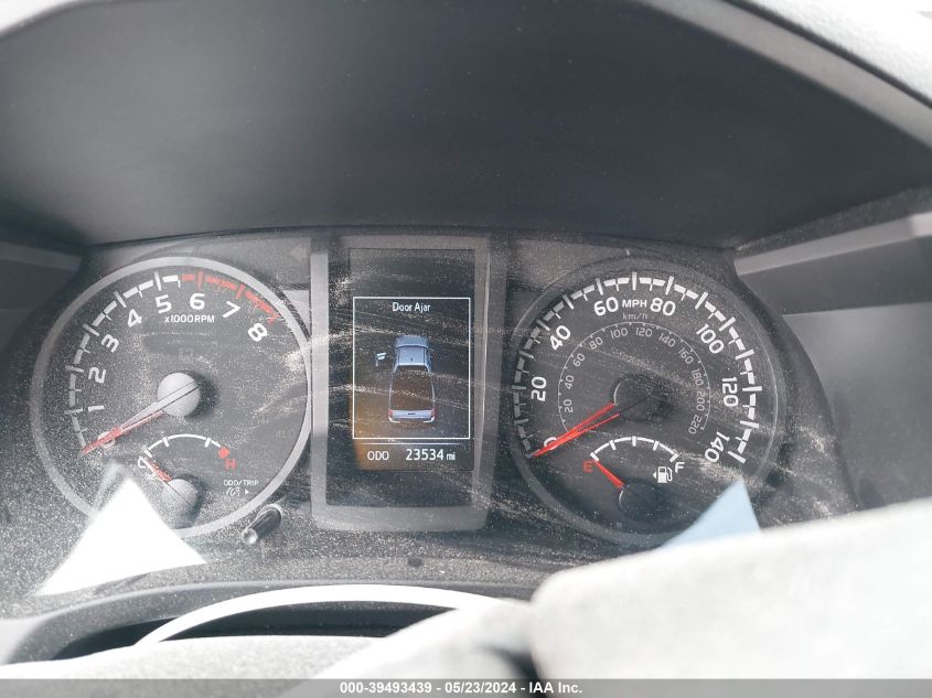 2022 Toyota Tacoma Sr VIN: 3TYRX5GN9NT050535 Lot: 39493439