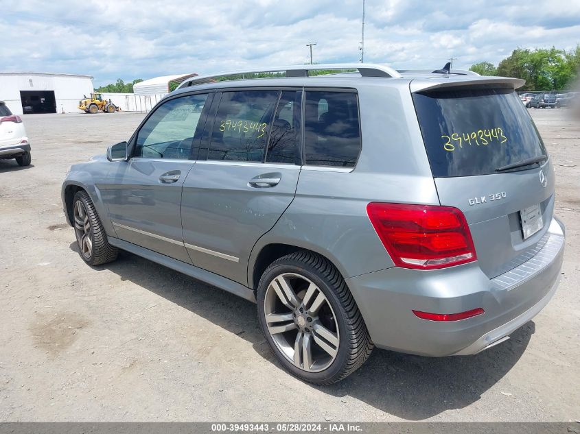 2014 Mercedes-Benz Glk 350 4Matic VIN: WDCGG8JB2EG312645 Lot: 39493443