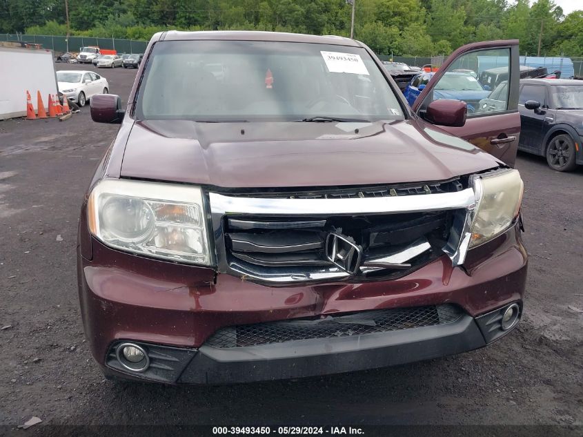 5FNYF4H52CB016103 2012 Honda Pilot Ex-L