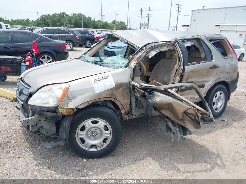 2005 Honda Cr-V Lx VIN: JHLRD68525C013646 Lot: 39493459