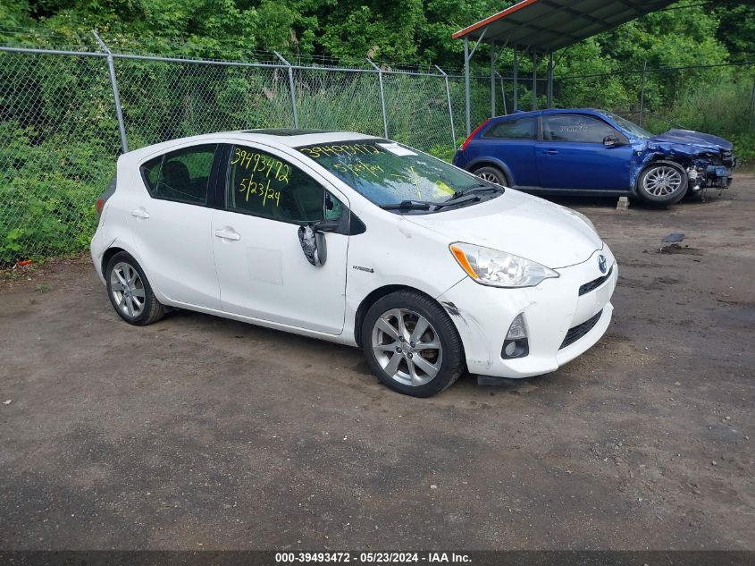 2012 Toyota Prius C Four VIN: JTDKDTB33C1000398 Lot: 39493472