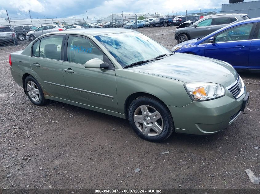 2006 Chevrolet Malibu Lt VIN: 1G1ZT51806F277861 Lot: 39493473