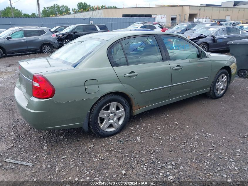 2006 Chevrolet Malibu Lt VIN: 1G1ZT51806F277861 Lot: 39493473